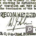 Recommendation of Avtar Singh for the Military Cross (Army Form W3121)